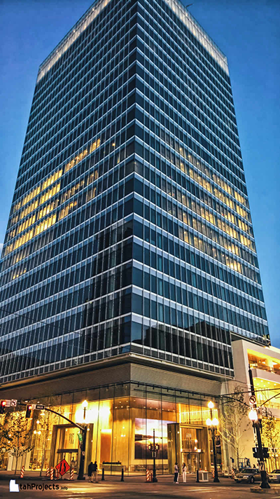 Sediul mormonilor după finalizare