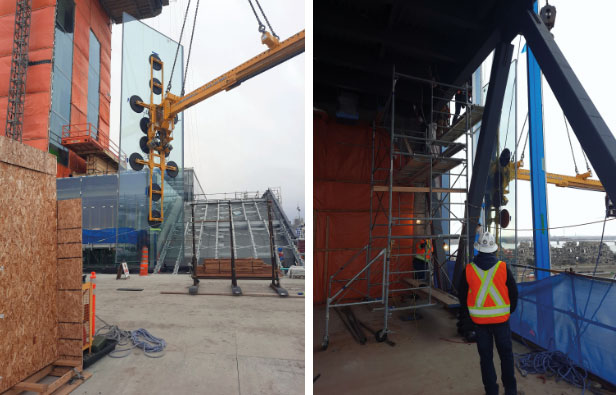 Instalare la o înălțime de 60 de metri cu VSG 3000 KMH și VSG 2000 counter